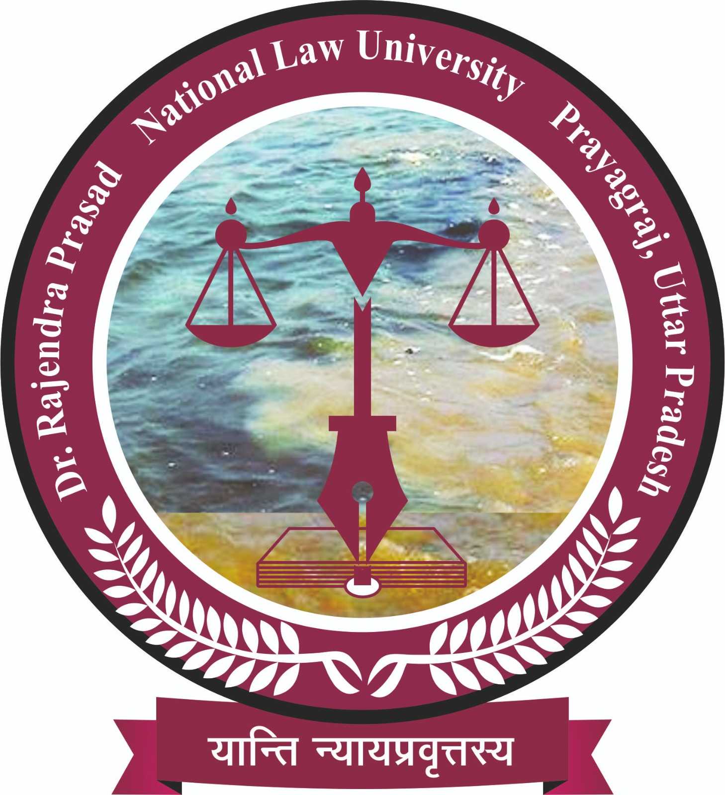 Dr. Rajendra Prasad National Law University logo